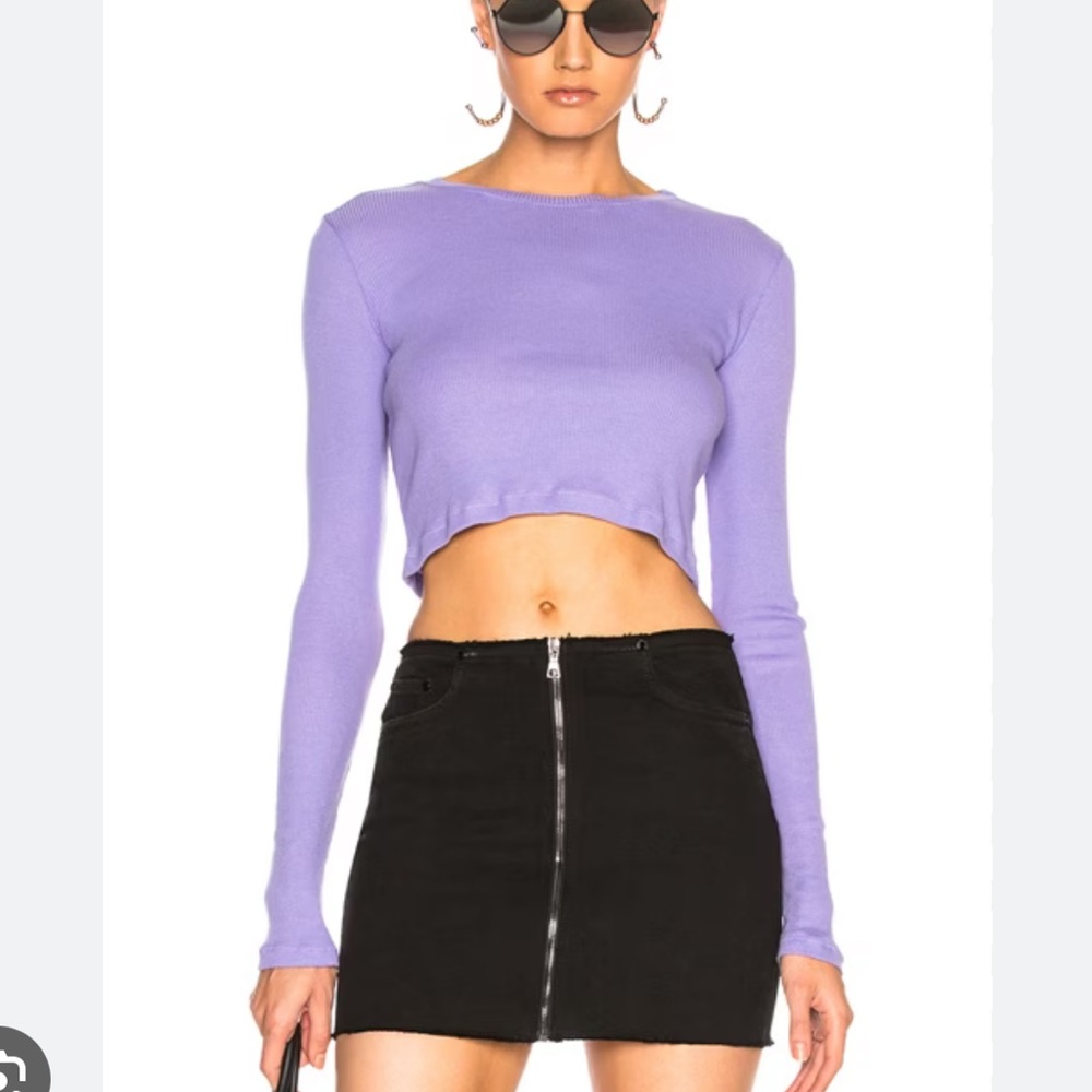 Cotton Citizen Crop Top Size Small